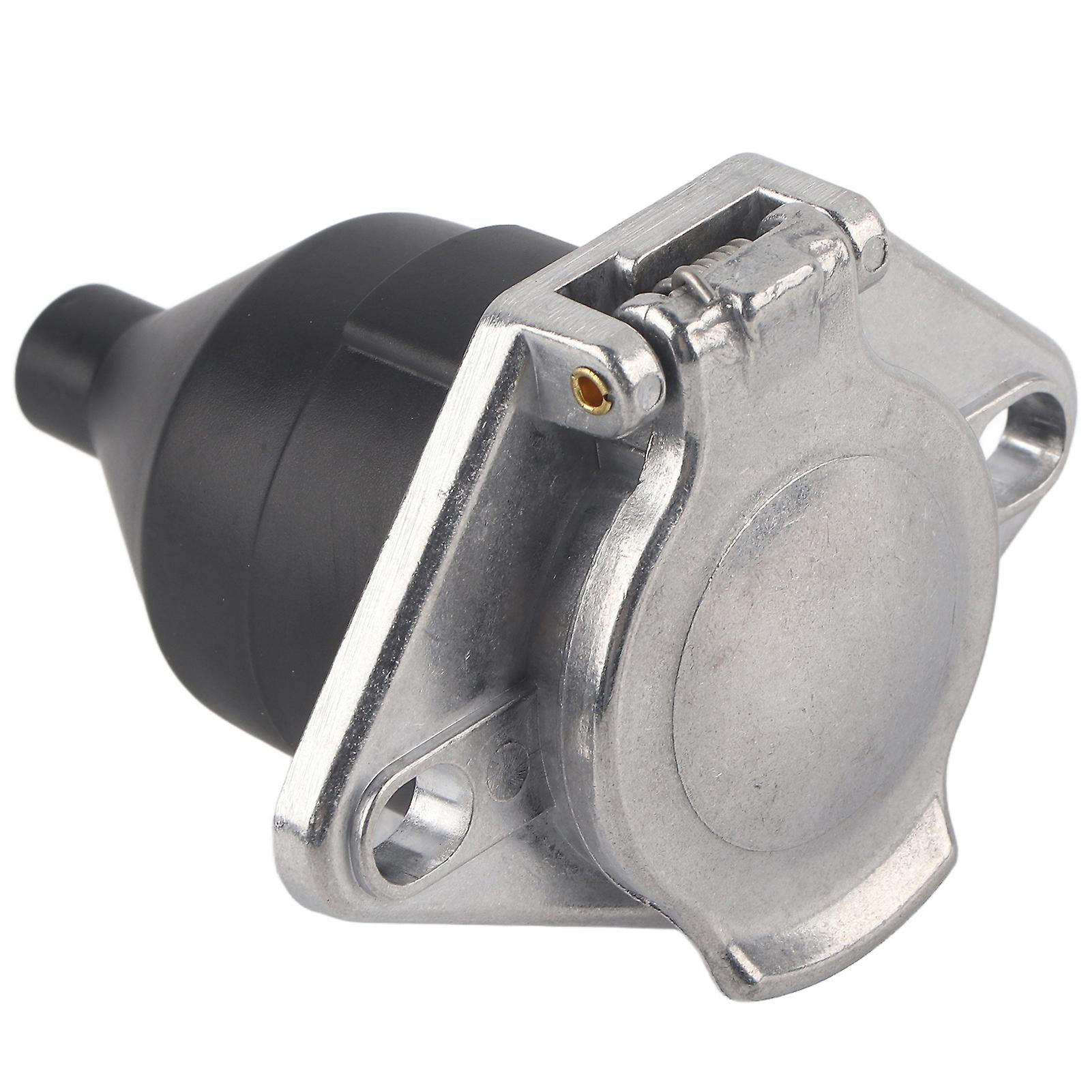 Universal 24V 7-Pin Trailer Adapter 7-Pole Wiring Connector Adapter Socket