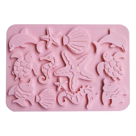 Easy to Clean Not Sticky Dessert Making Silicone Manual Soap Candle Mould Pastry Tool Chocolate Mold