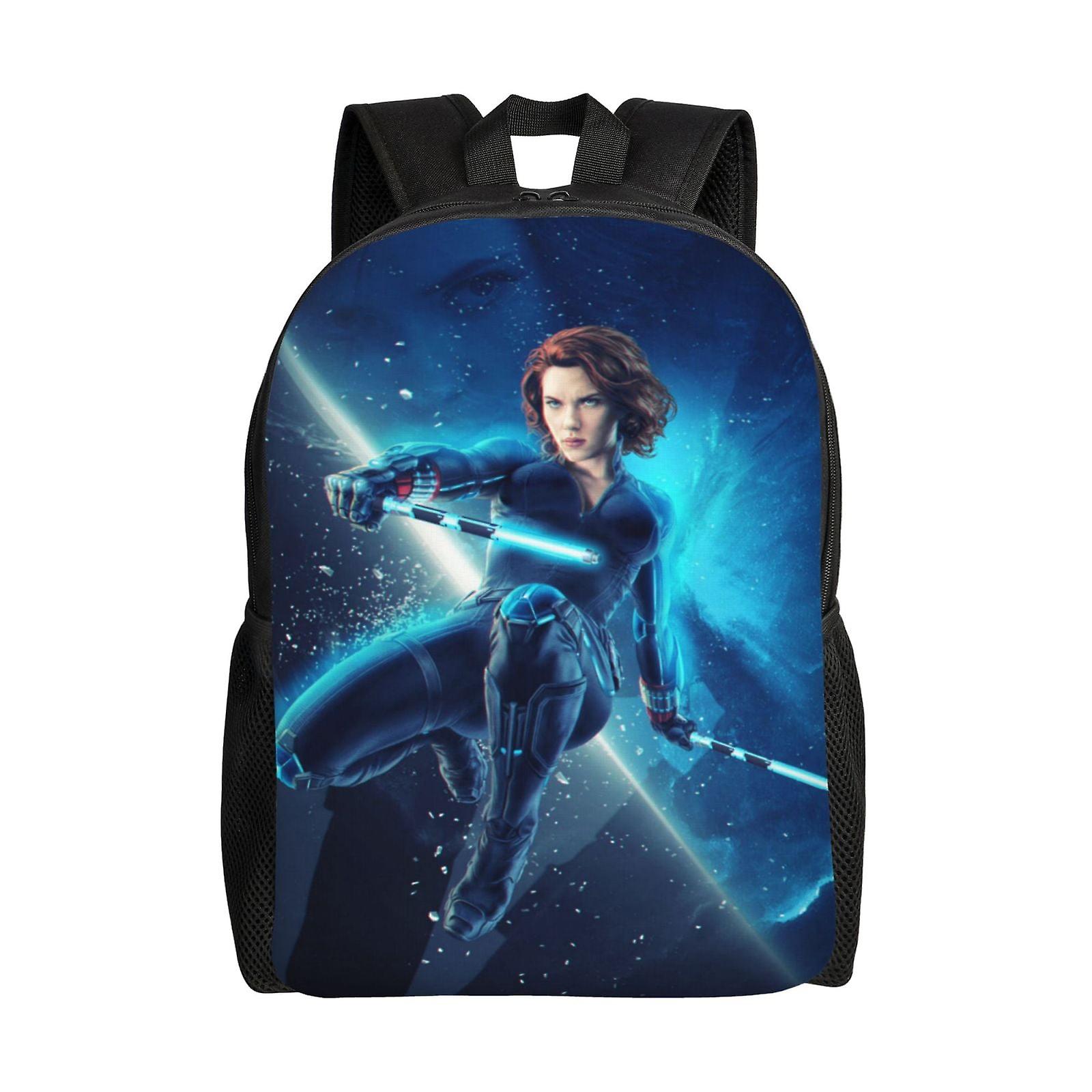 حقيبة ظهر الأرملة السوداء حقيبة مدرسية حقائب كتب طلاب المرحلة الابتدائية للأولاد المراهقين