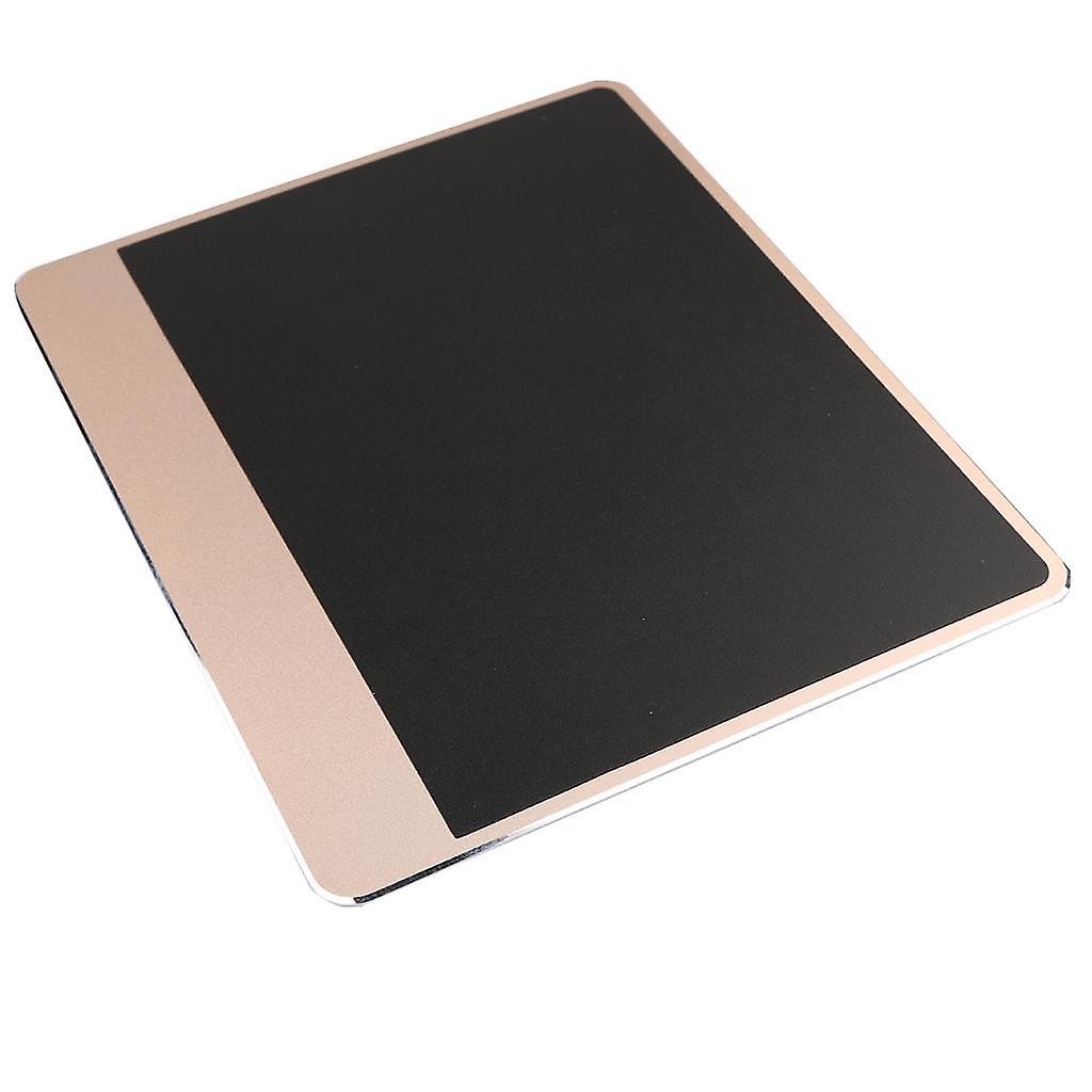 Large Aluminum Mousepad Smooth Mouse Mice Pad for Computer PC Laptop Gold