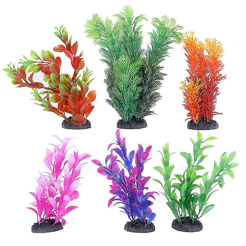 6pcs Aquarium Decorations