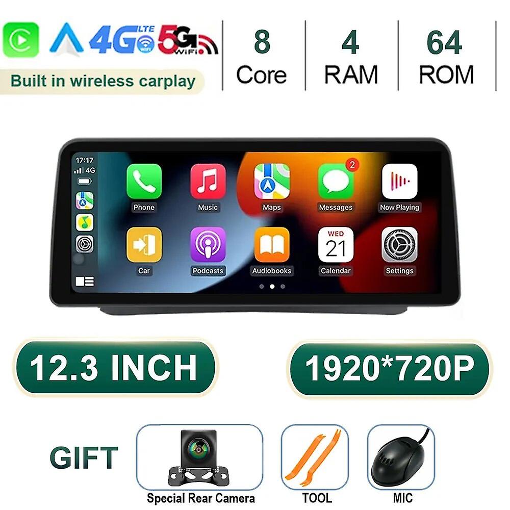 12.3 Inch Android 13 Dsp For Opel Mokka 1 2012 - 2016 Car Radio Multimedia Video Player Navigation Gps Carplay Auto Stereo 4g Bt