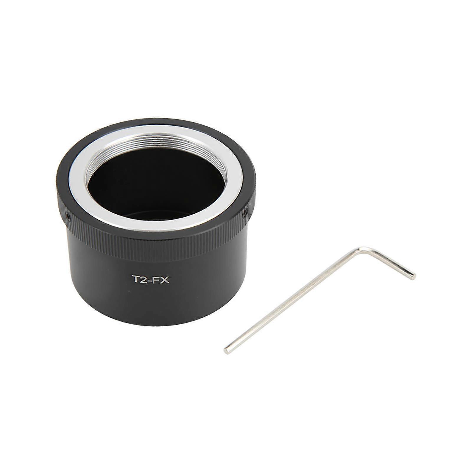 Aluminum Alloy T2fx Adapter Ring For T2 Mount Lens To For Fuji Fx Mount Camera Adapter Ring