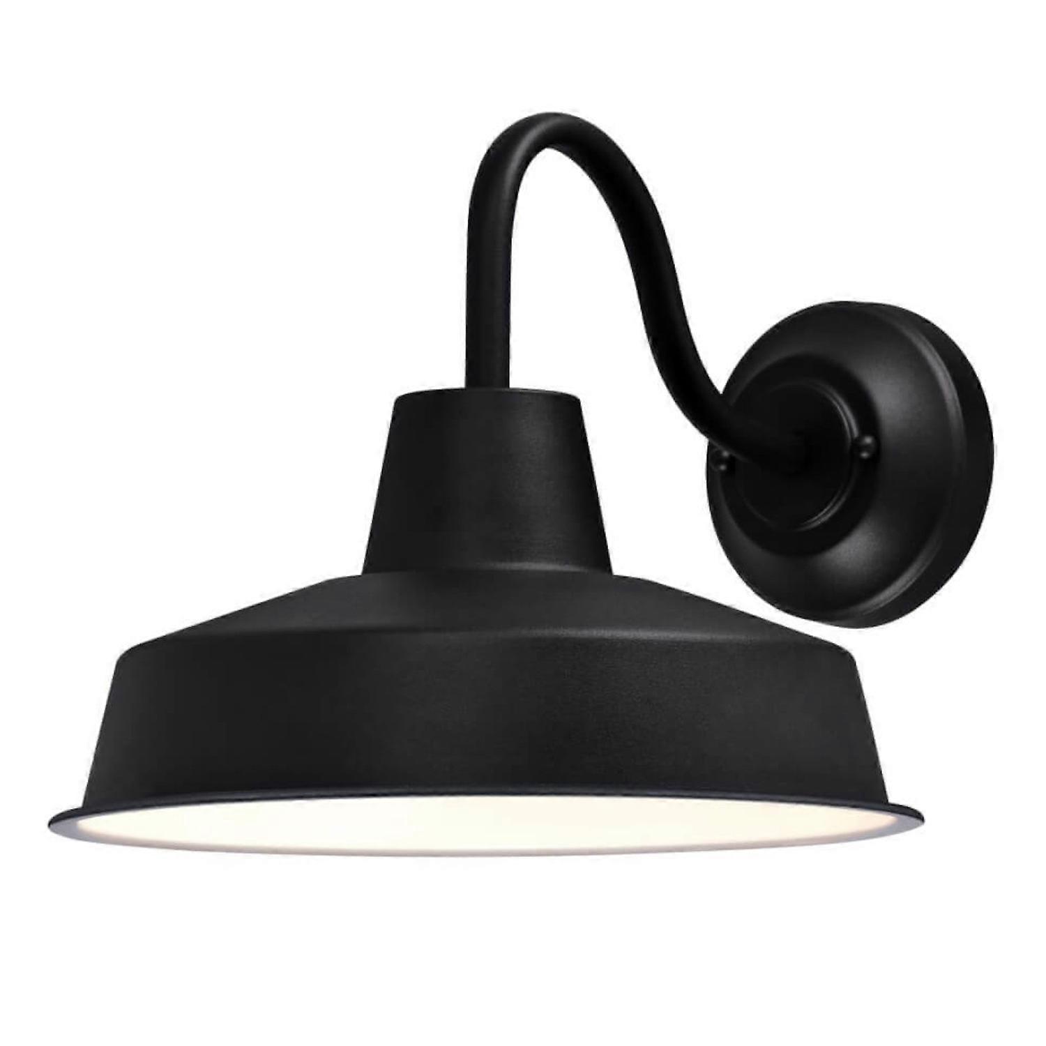 Dimmable LED Outdoor Wall Light Academy Black