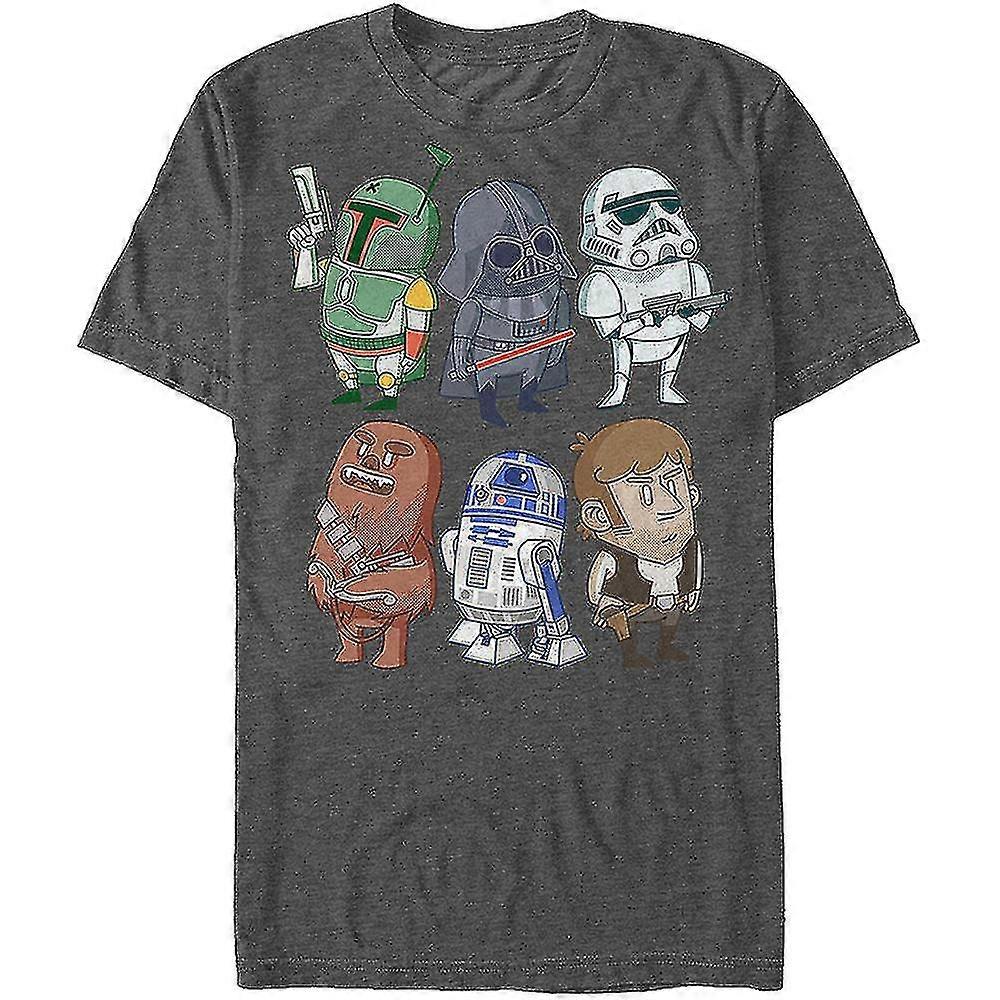 Star Wars tegneseriefigurer T-skjorte