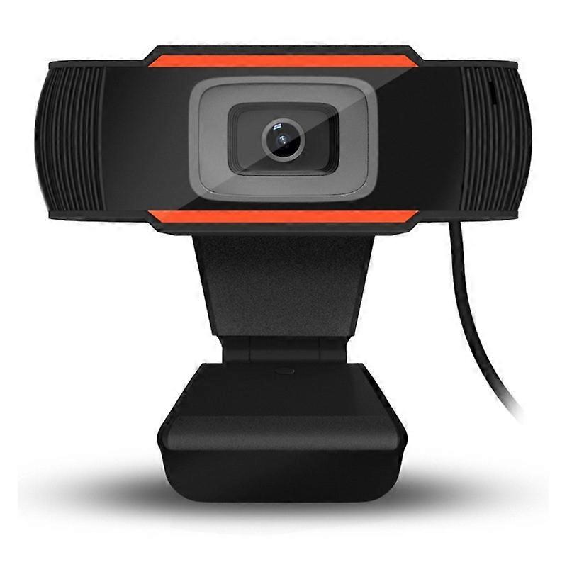 720P Computer Webcam USB Free Drive Built-in Microphone 120Rotatable Cameras