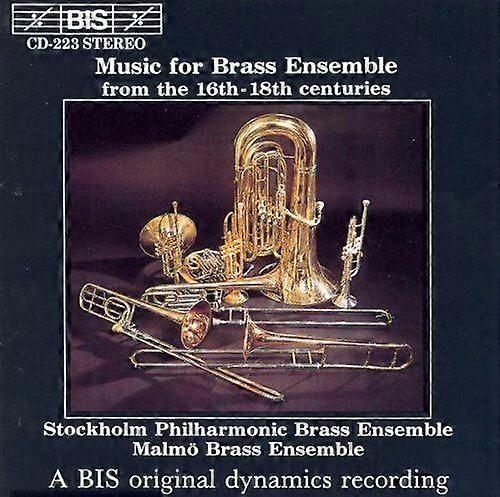Music for Brass Ensemble from the 16th-18th Centuries CD (1995)