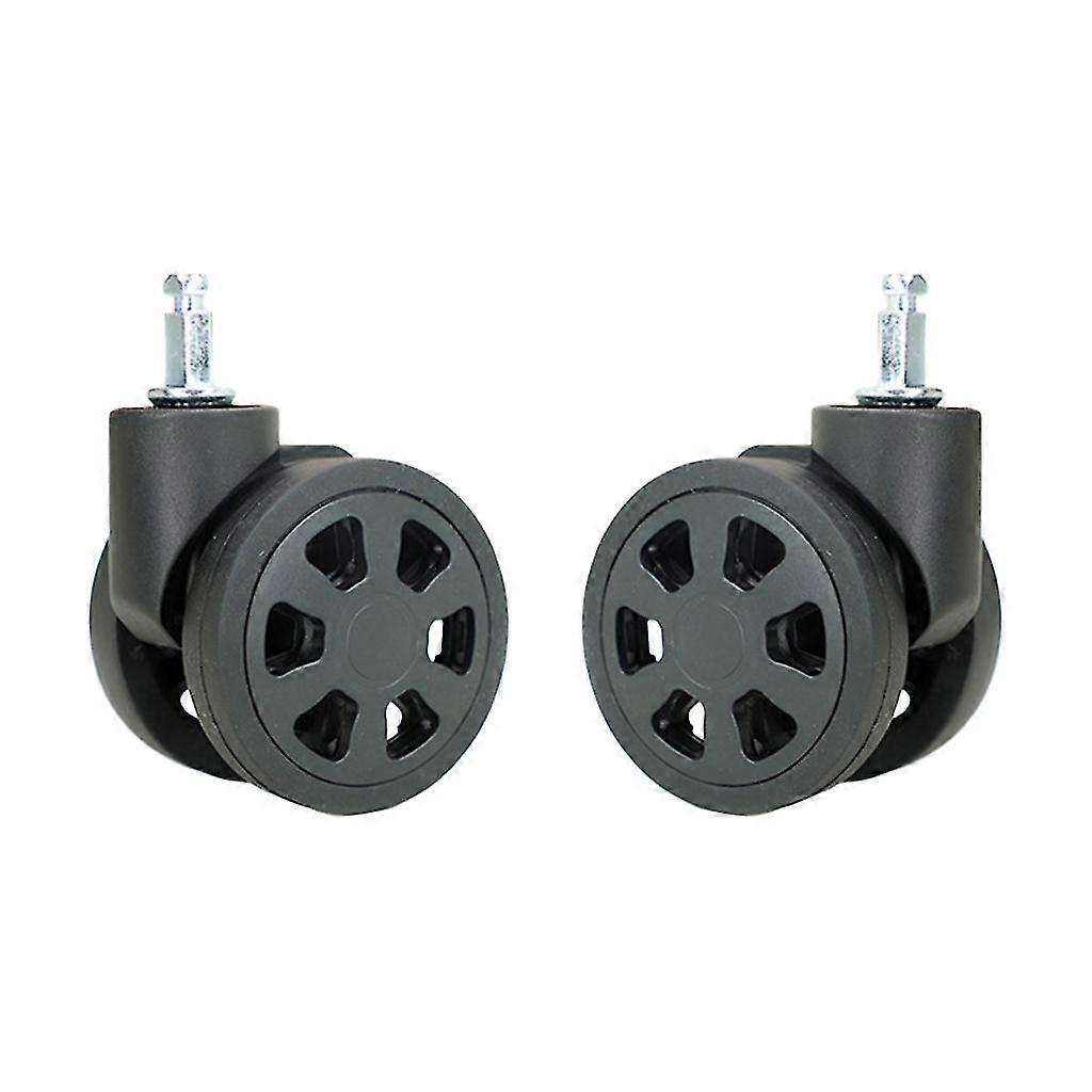 Durable Replacement Wheels Universal Quiet Wheels Versatile Wheels 1 Pair For Luggage Smooth Rolling & Easy To Install