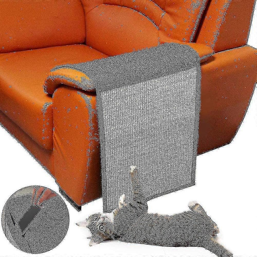 Cat Scratching Mat, Natural Sisal Couch Protector Compatible With Cats