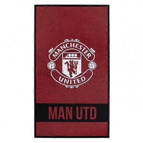 Manchester United FC Identity Crest Beach Towel