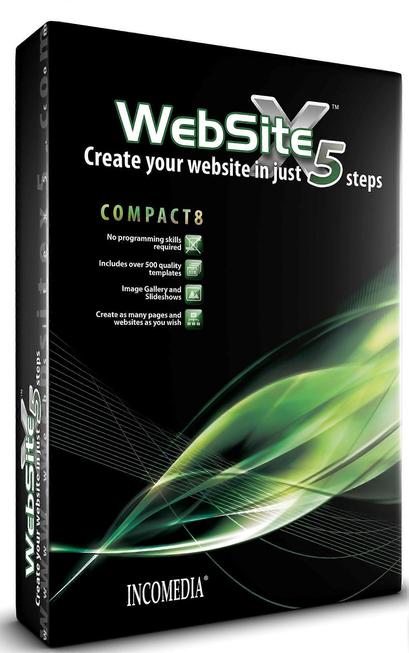 WebSite X5 Compact 8 (PC CD) - New & Sealed
