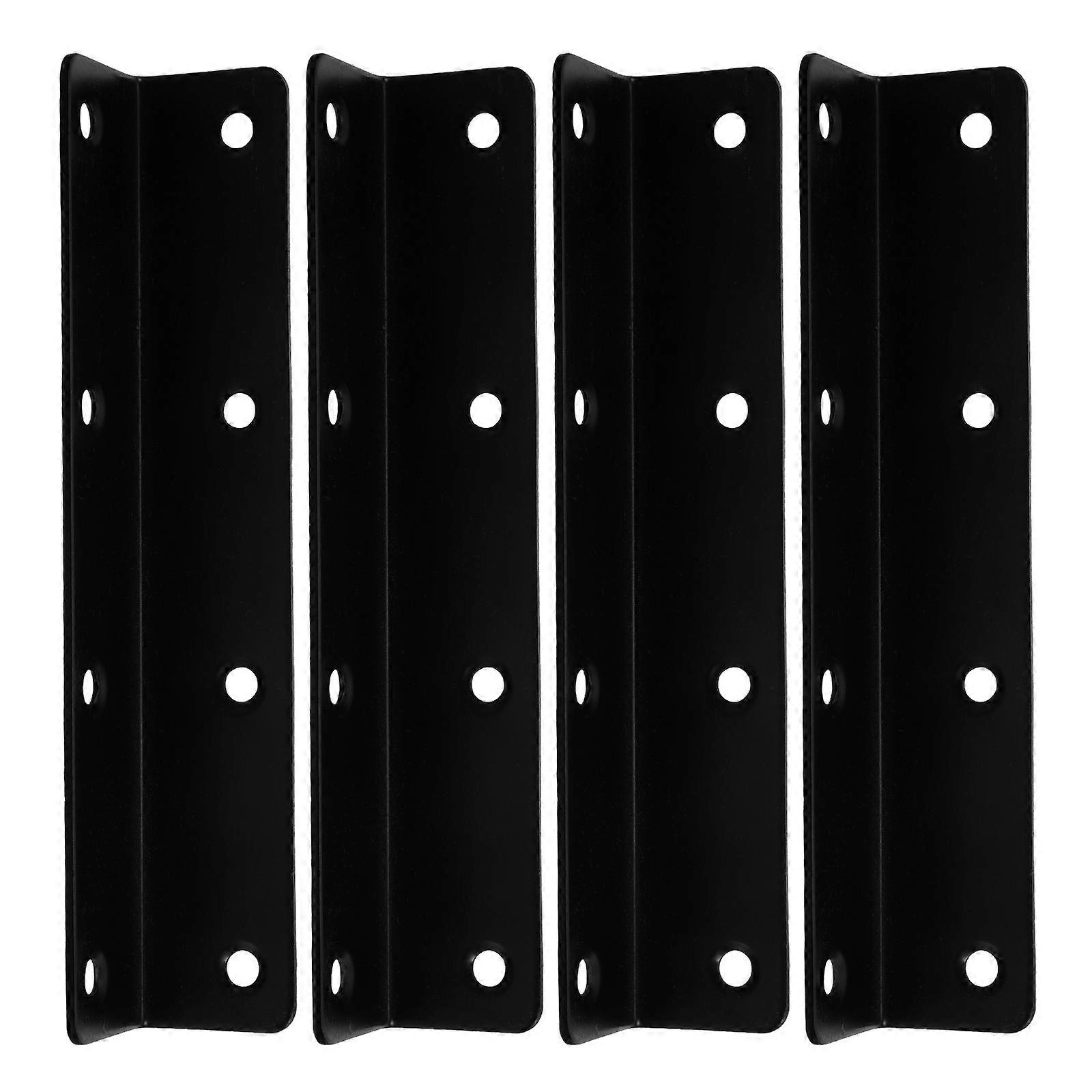 4Pcs Right Angle L-Shape Shelf Support Brackets L Brackets 90 Degree L Brackets for Shelves Furniture