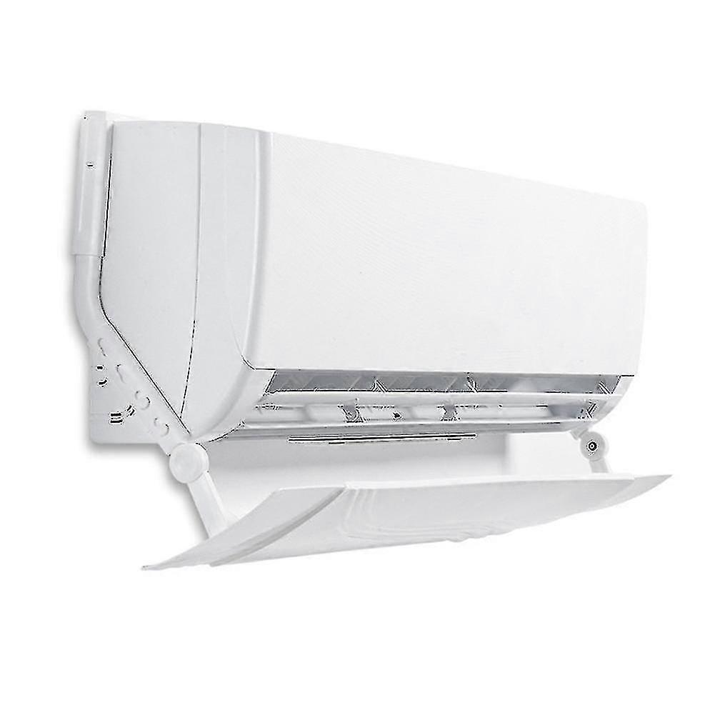 Air Conditioner Wind Deflector Telescopic Adjustable Angle Easy Installation--