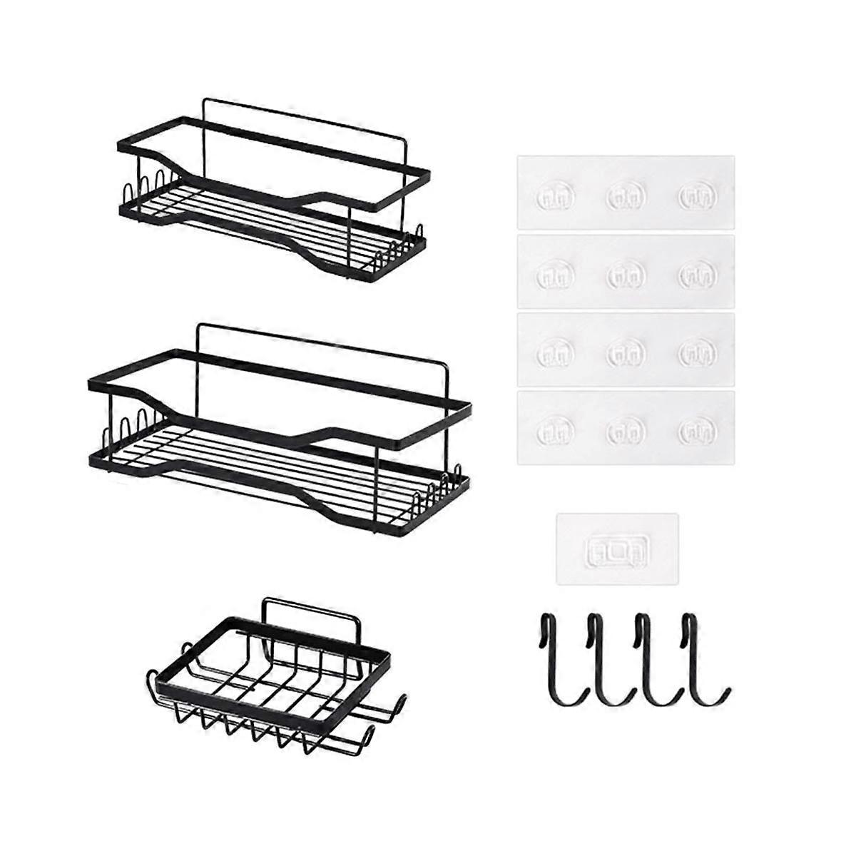 Bathroom Rack Toilet Rack Free Punching Wall Wall Hanging Toiletry Storage Rack