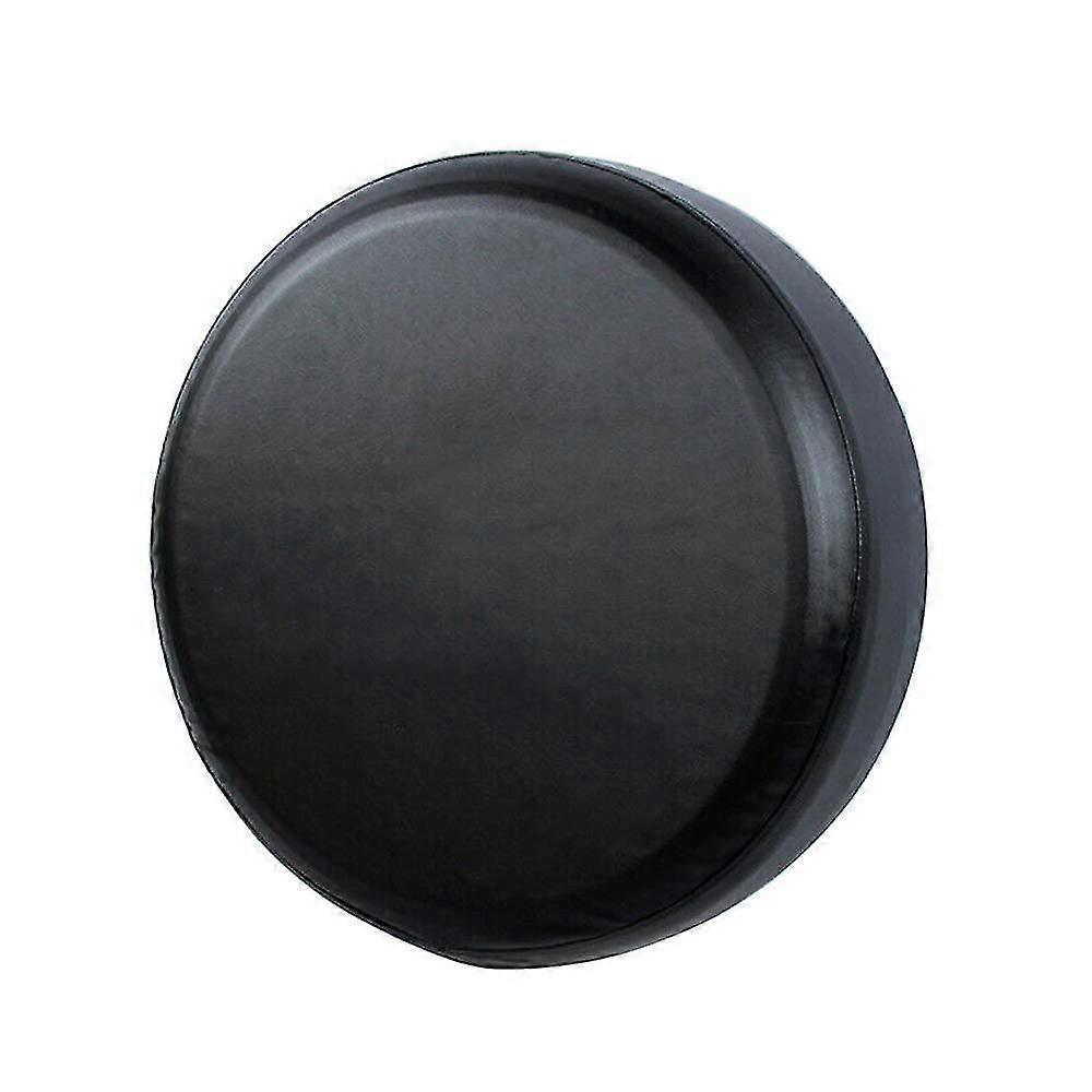 Noir Housse de pneu de secours Pneu de roue pour remorque Camion de voiture Pvc Imperméable à l’eau Protection anti-poussière