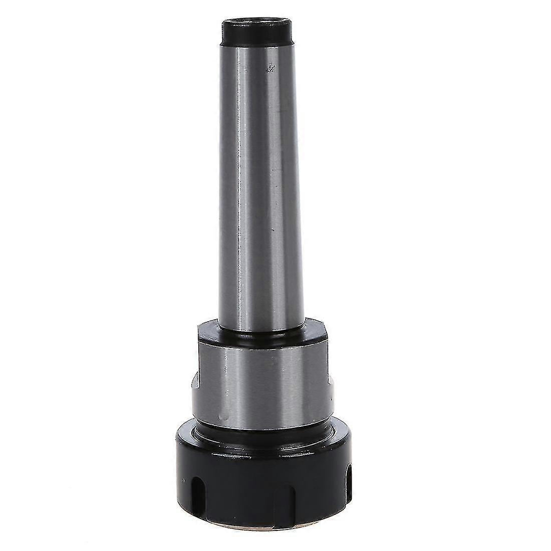 Er32 Mt3 M12 Taper Collet Chuck Holder Milling Lathe Straight Tool Silver+black