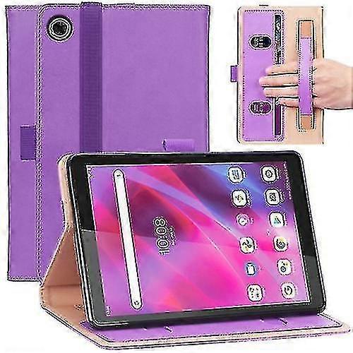 For Lenovo Tab M8 Hd Tb-8505f / Tab M8 3rd Gen Wy-2099 Retro Texture Pu Leather Tablet Case With Car