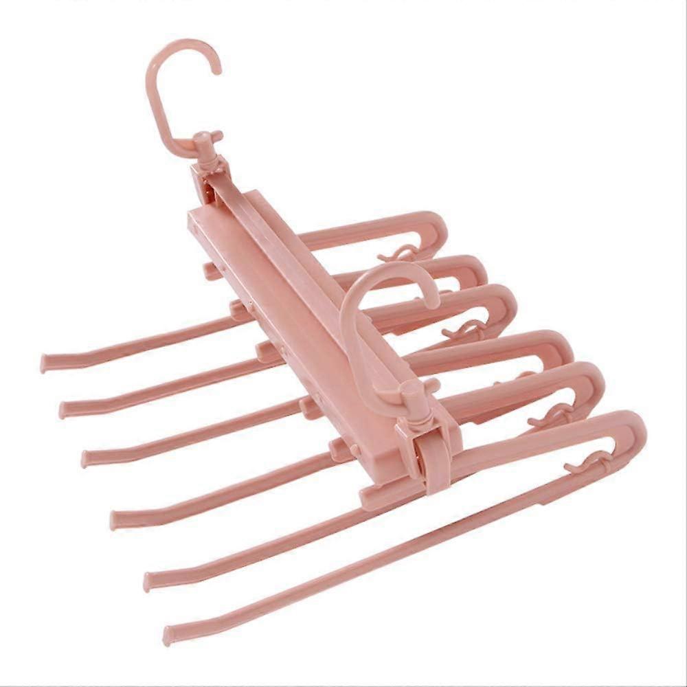 Multi-Layer Trouser Rack Hanger Multi-Function Trouser Rack Trousers Hanging Rack Creative Folding Storage Storage Bag