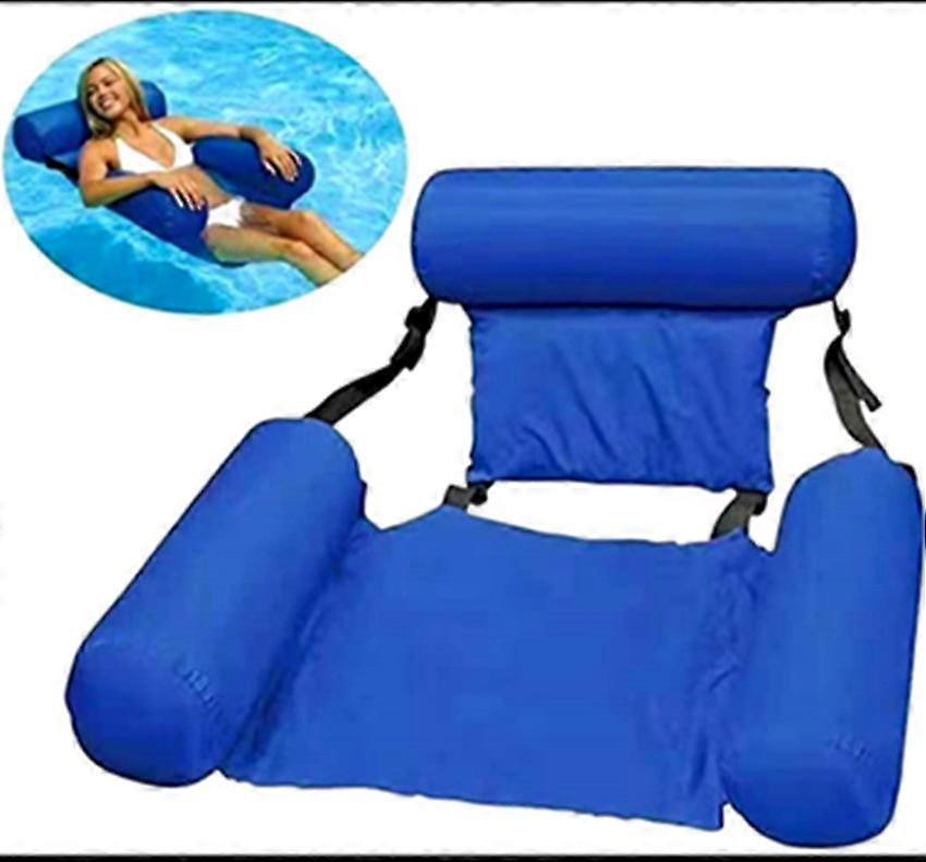 Pool Hammock Inflatable Pool Float Water Hammock Float Foldable Seat Multi-Purpose Foldable Floating Portable Hammock Float For Outdoor&Indoor