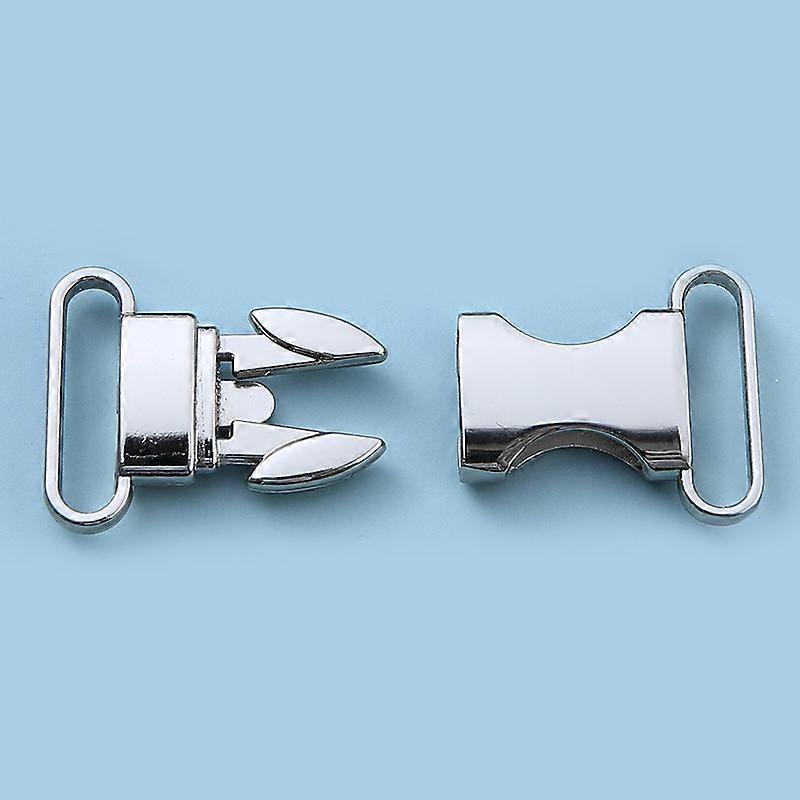 Side Release Buckles 10PCS Stainless Steel Quick Release Buckle