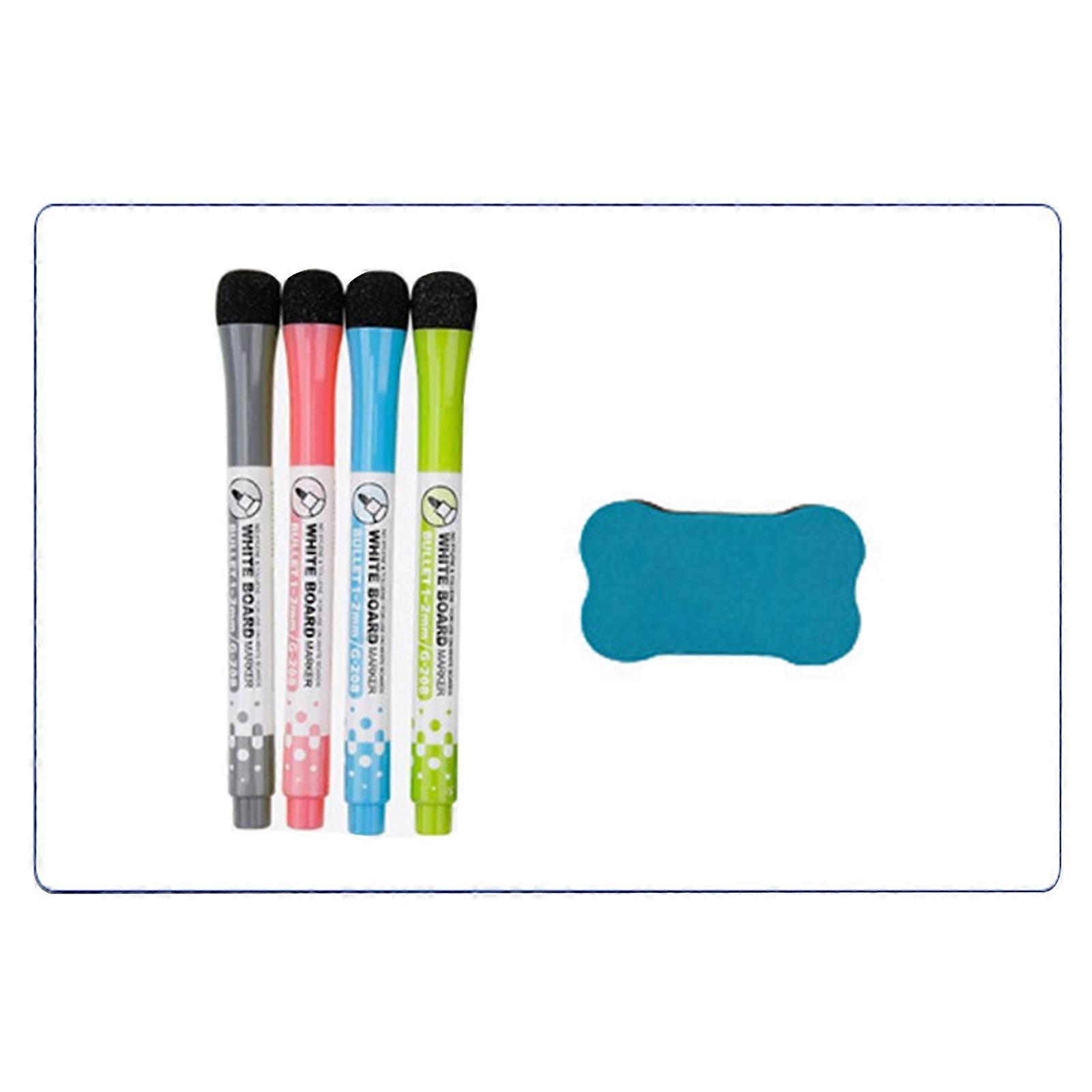 Magnetic Dry Erase Whiteboard Waterproof Easy to Clean Reusable Family Planning Schedule Board Weekly Planner White Board