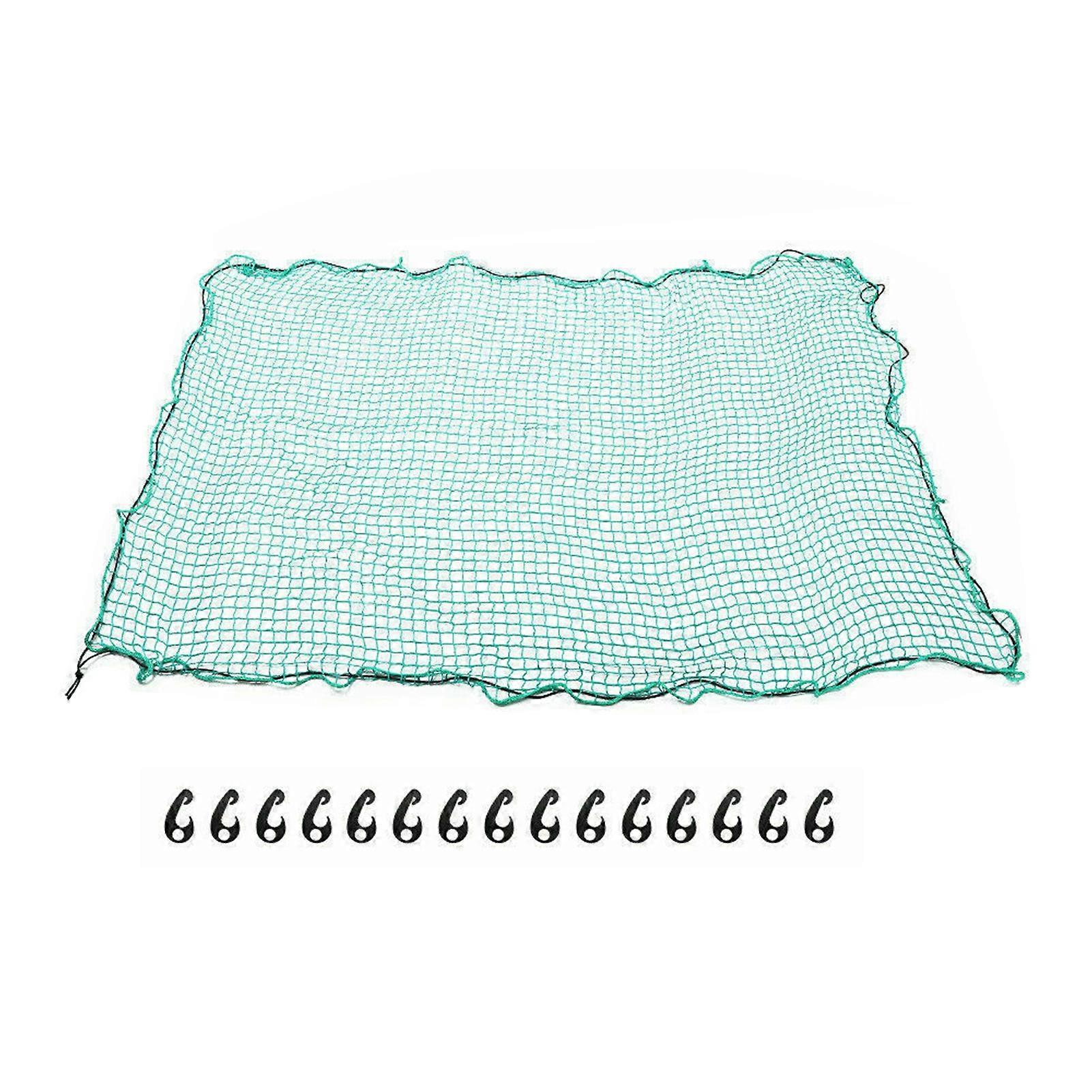 1 Set Car Protective Mesh with Hook Anti-falling Heavy Duty Trailers Car Cargo Net Luggage Extend Mesh Cover Truck Bed Accessories KAESI