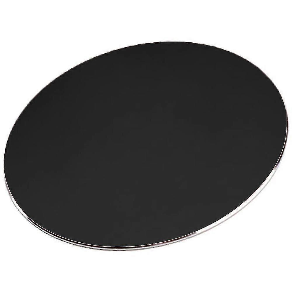 Aluminum Mouse Pad, Office Thin Hard Mouse Mat Leather Surface Double Side Precision Mouse Pads For Fast