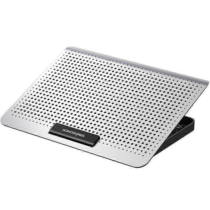 Gaming Laptop Cooler Silent Fan Metal Laptop Cooling Fan Pad Two USB Port Portable Adjustable Notebook Stand For 13 15 17 Inch
