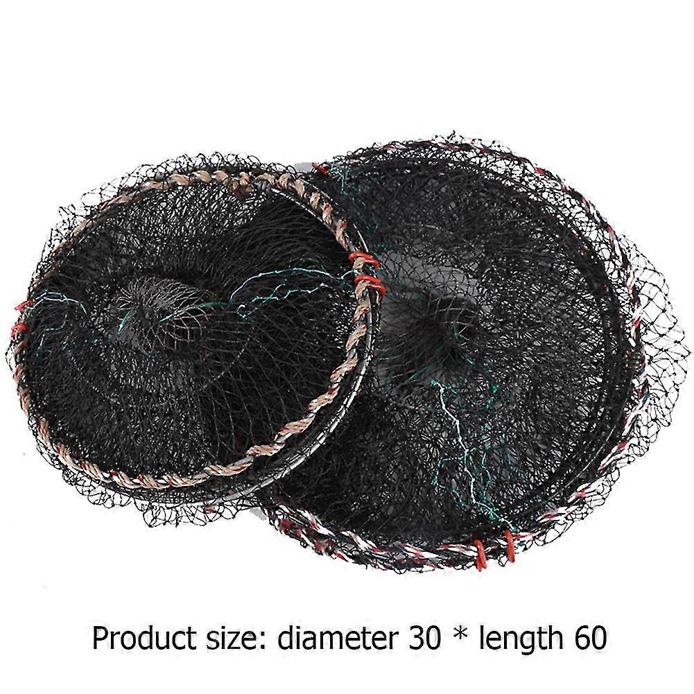 Foldable Mesh Crab Crayfish Lobster Shrimp Prawn Hand Trap Fishing Net