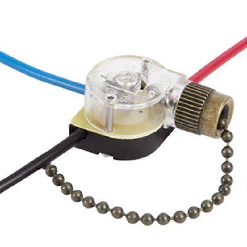 3pack plafon ventilator de lumină Switch Ze-110 Fan Switch 3 Way Speed Fan Switch plafon trage lanț comutator R