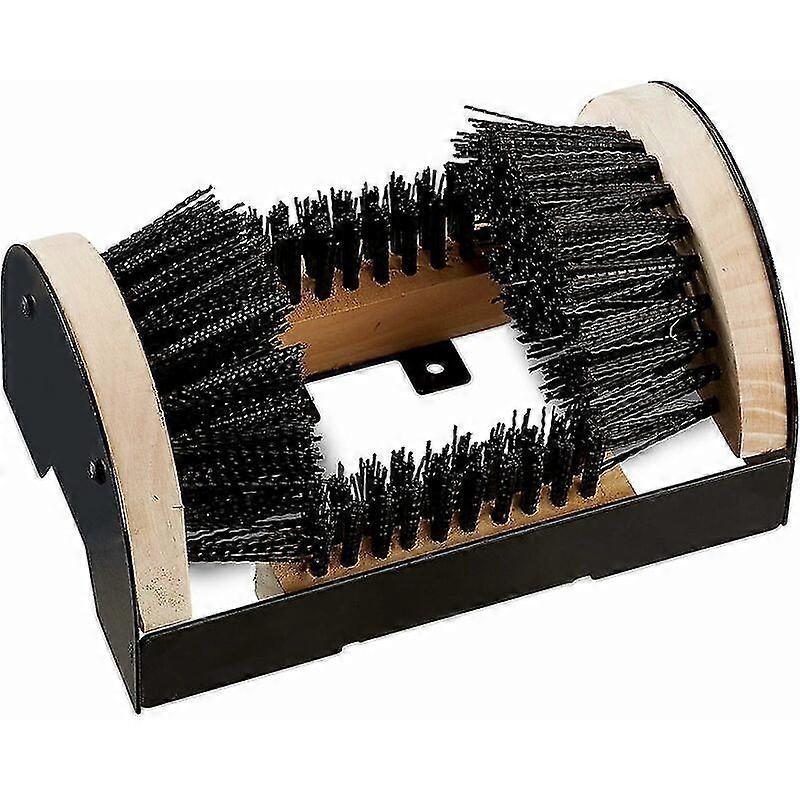 Skobørste, All Purpose, Boot Squeegee, Utendørs, Solid bust, Gulvfeste, Svart / solid
