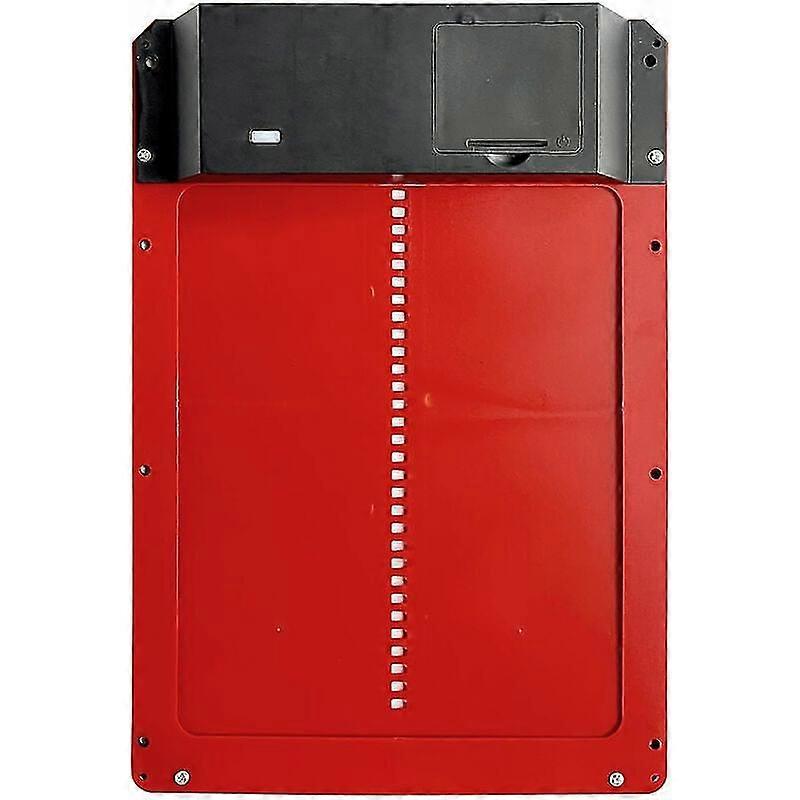 Porte automatique du poulailler, porte en plastique léger, détection de lumière, ouverture différée le soir et le matin, rouge