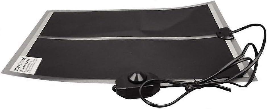 20W Reptile Heat Pad - Adjustable Temperature Reptiles Terrarium Heating Pad Under Tank Heater - Terrarium Warmer Mat with UK Plug for Turtle, Lizard,