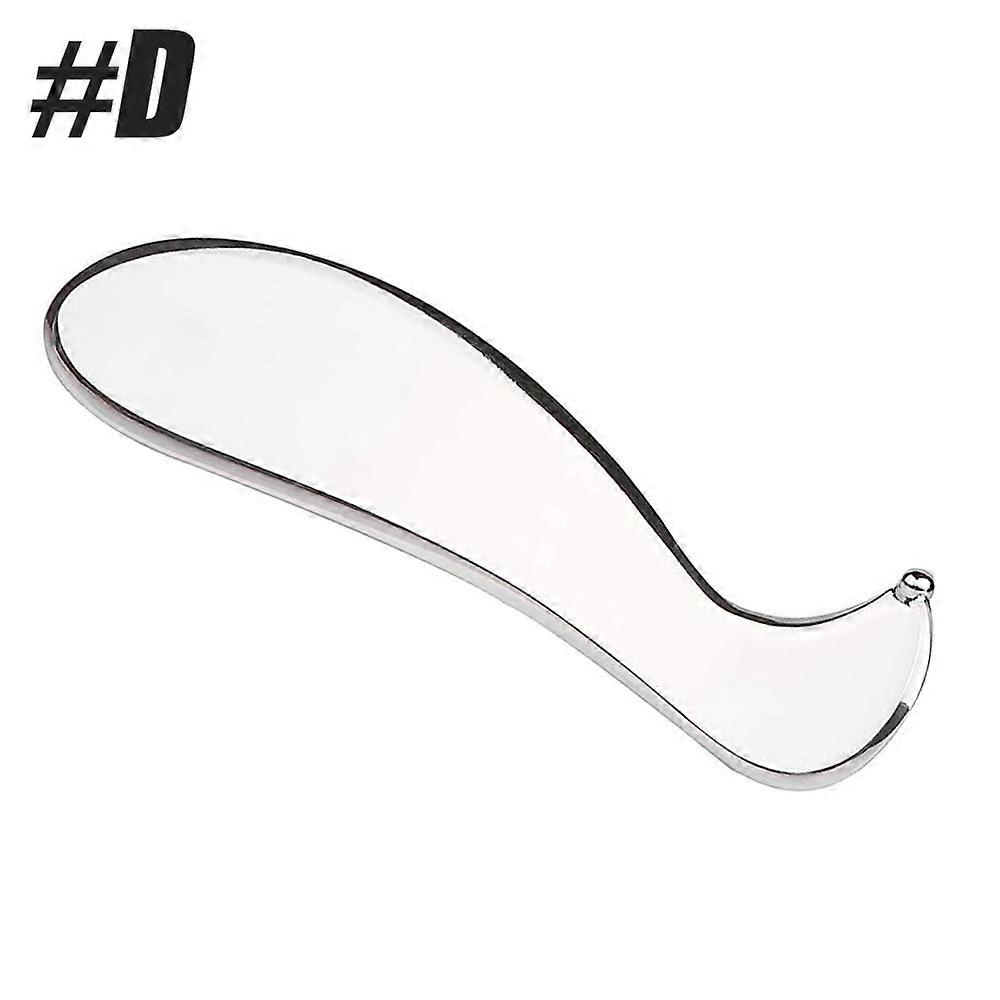 Tcare Medical Grade Stainless Steel Gua Sha Guasha Massage Home Gym Soft Tissue Therapy Used for Back, Legs, Arms, Neck,Shoulder