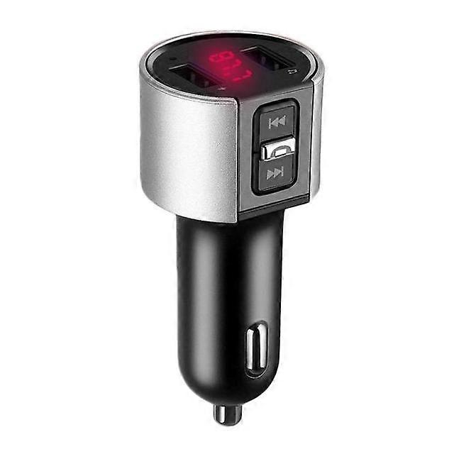Brand New And High Quality Multifunctional Wireless Vehicle Bluetooth FM Transmitter Car Charger Come With Two 5V/3.4A USB