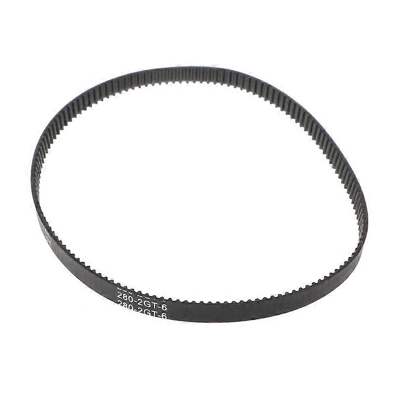 3D Printer 6mm Rubber Material Black GT2 Synchronous Timing Belt For 3D Pully