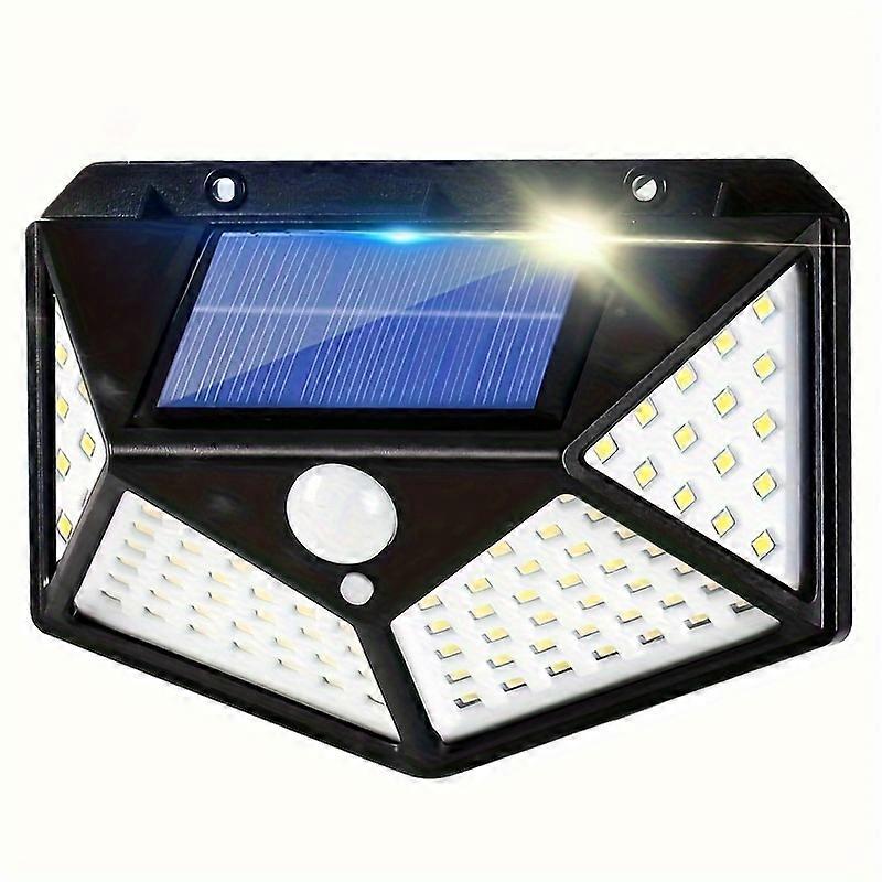 Solar Lights Outdoor 100 LED, Super Energy Saving IPosible Motion Sensor Security Lights, 270 Light Range Wall Lights Solar Powered Lights Wireless Wi