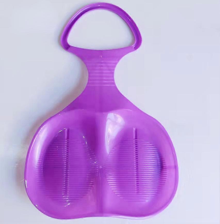 1pcs Plastic Snow Slider with Handle, Snow Slider Mat, Snow Slider for Children Durable Downhill Toboggan Snow Sled Sand Slider