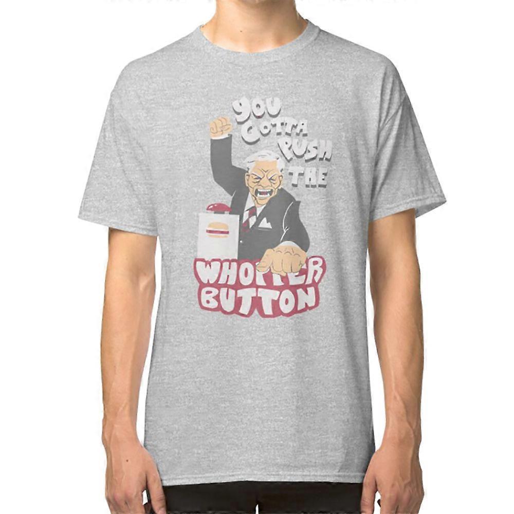 PUSH THE WHOPPER BUTTON T-shirt