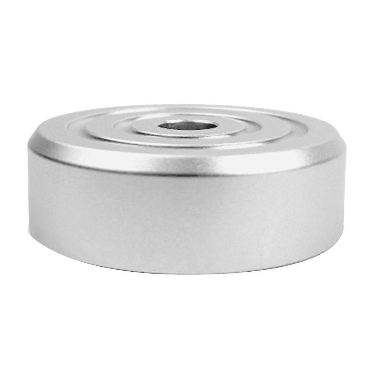 Vinyl Record Weight Stabilizer Disc Balanced Clamp for Turntable LP Record Player Accessories Silver