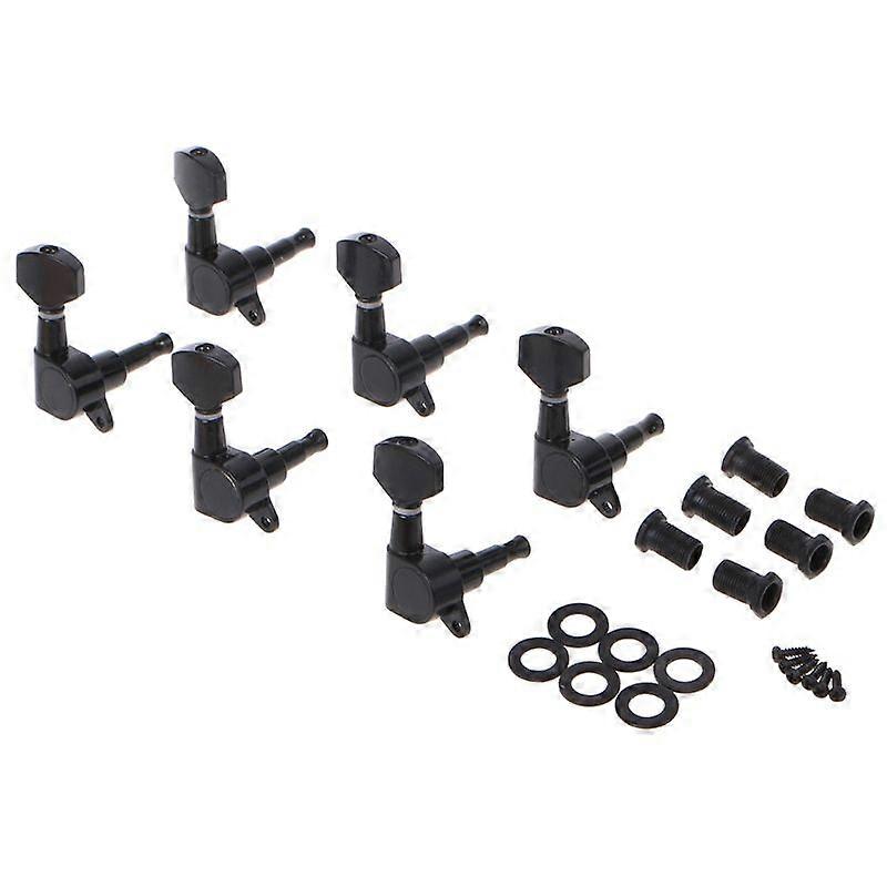 6R Inline Guitar String Tuning Peg Machine Head Tunner