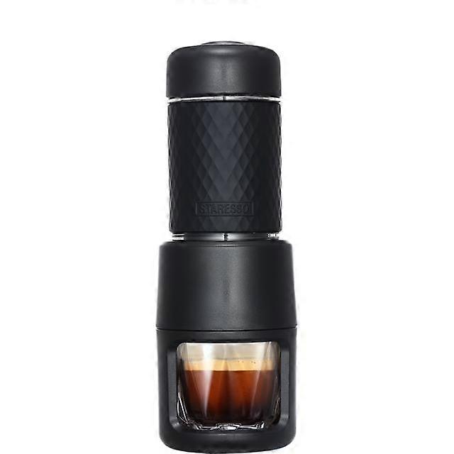 Portable Espresso Maker SP200 brew coffee capsules machine great for hikers campers travelers and white-collar workers