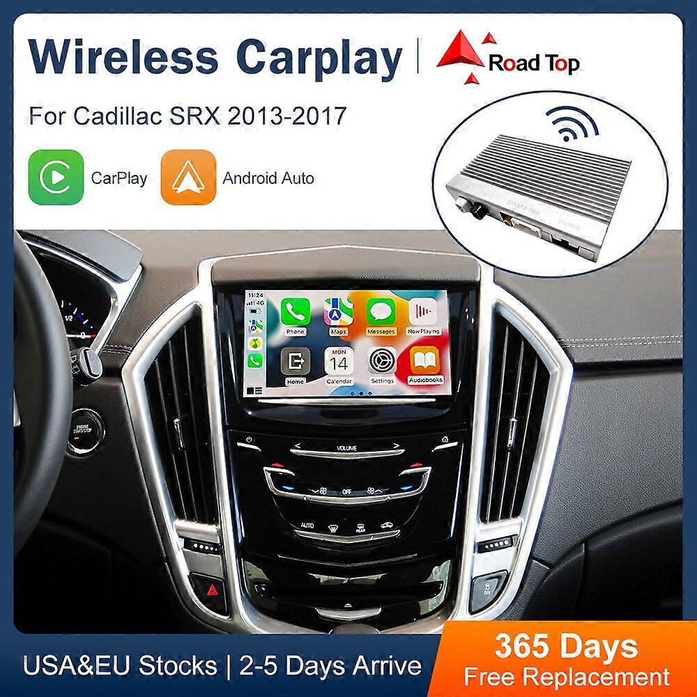 Wireless CarPlay for Cadillac SRX 2013-2017 XT5 XTS ATS CTS Android Auto accessories interior Mirror Link AirPlay Functions