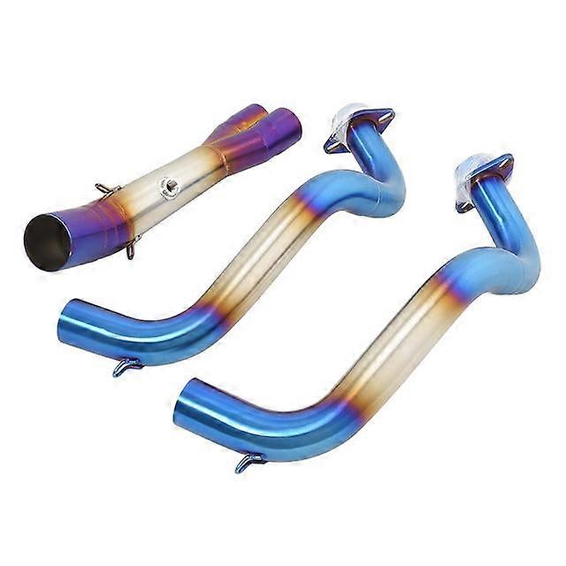 Motorcycle Exhaust Muffler Modified Connection Front Pipe Slip-On For Yamaha MT-07 FZ-07 FZ07 FZ 07 MT 07 XSR700 2014 - 2021