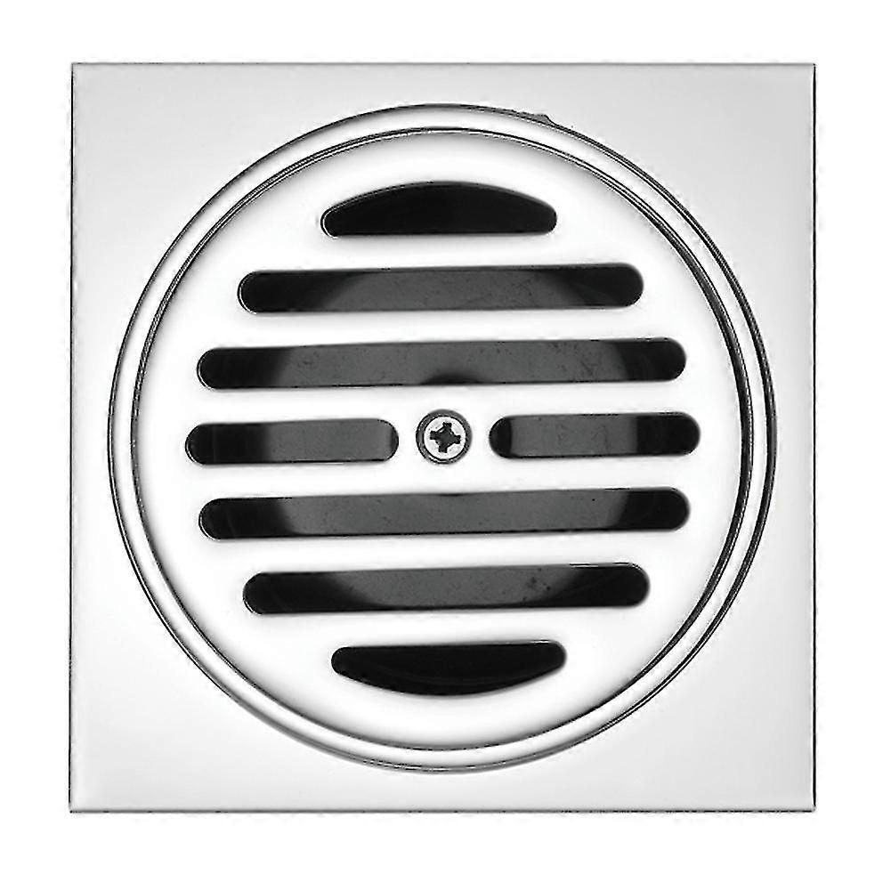 Round Floor Drain 113x113mm Bathroom Sewer Bathroom Washing Machine Floor Drain