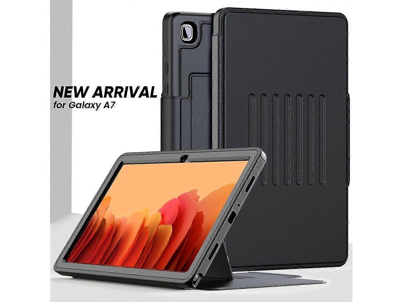 Magnetic Stand Case for Samsung Galaxy Tab A7 10.4 Inch 2022 2020 Model SM-T500/T503/T505/T507, [Multiple Secure Angles] Shockproof Soft TPU Back Cove