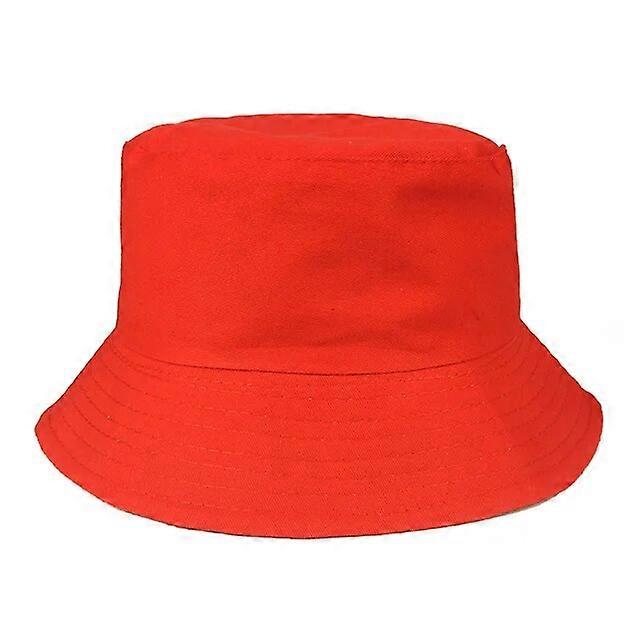 One Piece Custom Bucket Hat For Kids Bob Parent-child Panama Solid Wide Brim Cotton Cap Unisex bonnet Fedoras Fisherman CapsCostume Hats