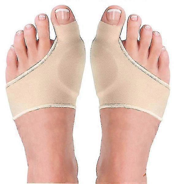 Bunion Corrector With Non-slip Grip Insert And Gel Cushion Pad 2pcs/pair Splint Orthopedic Pain Relief Hallux Valgus Realignment Stops