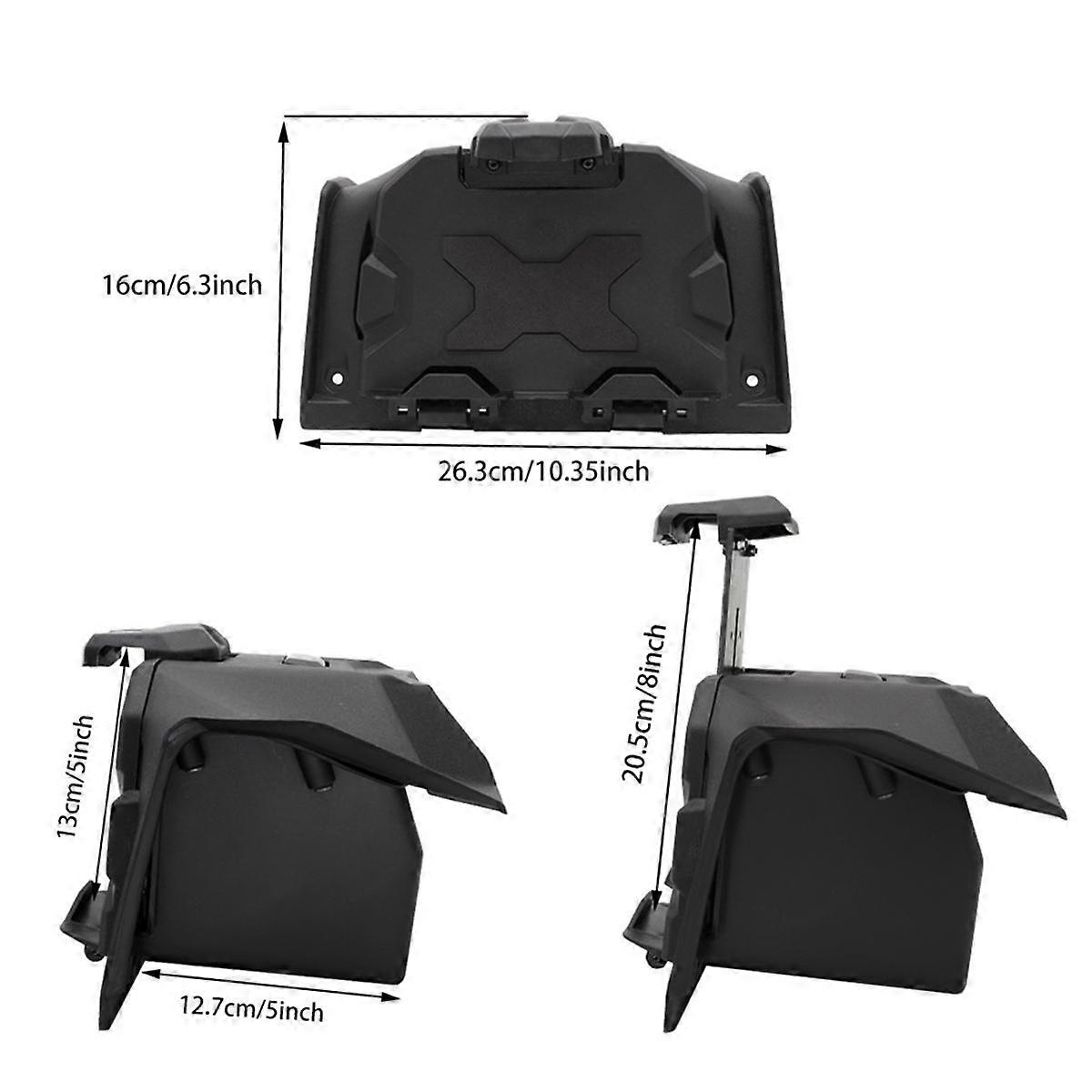 حامل الكمبيوتر اللوحي ل RZR XP 1000 / Turbo / RZR Trail ، حامل جهاز إلكتروني رياضي مع صندوق تخزين Phon