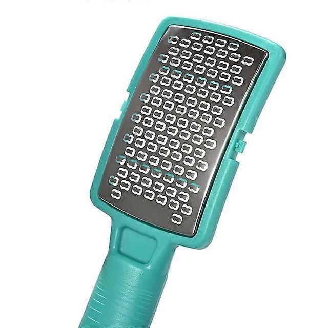 Stainless Steel Can Accommodate Dander Foot Plate File To Remove Dead Skin Calluses Beautiful Feet(blue)